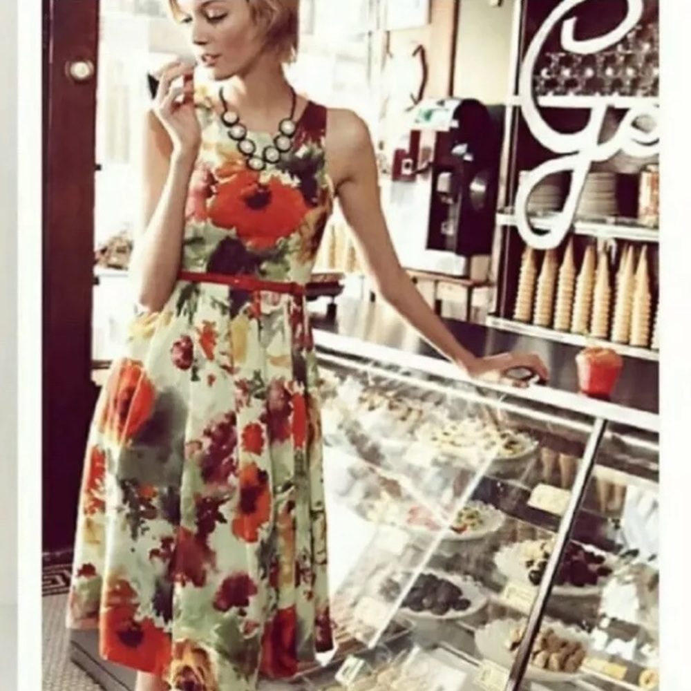 Anthropologie En Plein Air Eva Franco Dress Sz 8